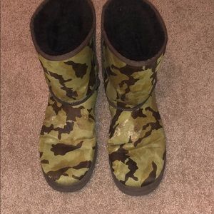 Camo UGG boots